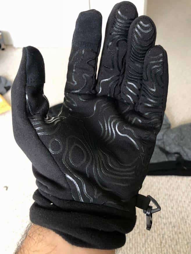 dakine gloves with rubber grips on my and