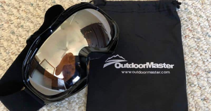 outdoormaster ski goggles with carrying case outdoormaster ski goggles with carrying case